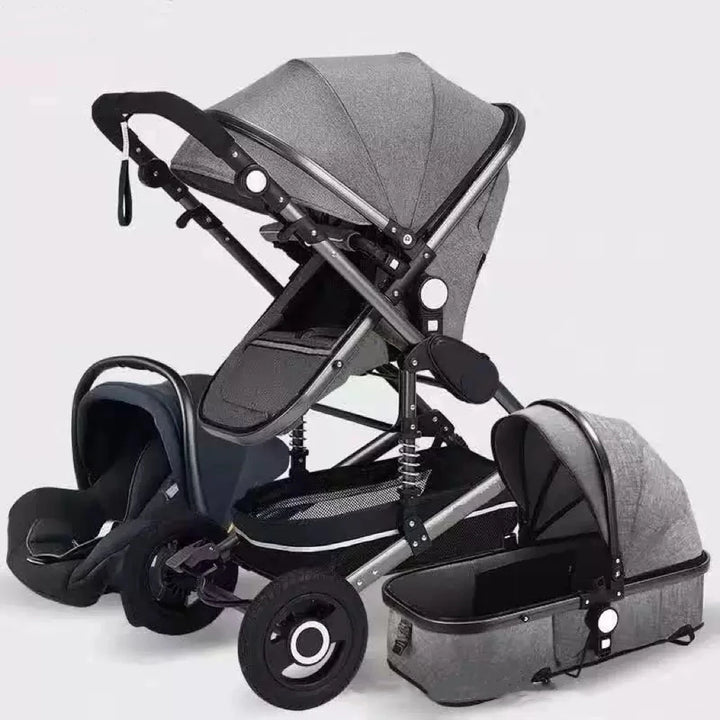 2025 Hot Selling Baby Stroller 3 in 1 Travel System , Lightweight Stroller Can Be Fold, High View Baby Stroller for You