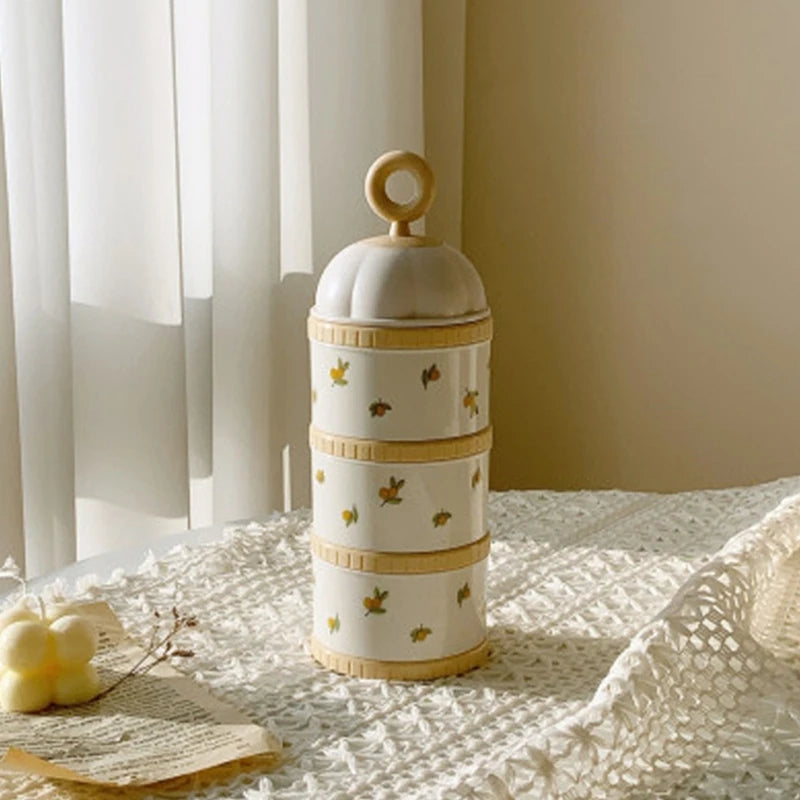 INS Baby Milk Powder Box Infant Feeding Formula Dispenser Container Toddler Snacks Mix Portable Storage Container