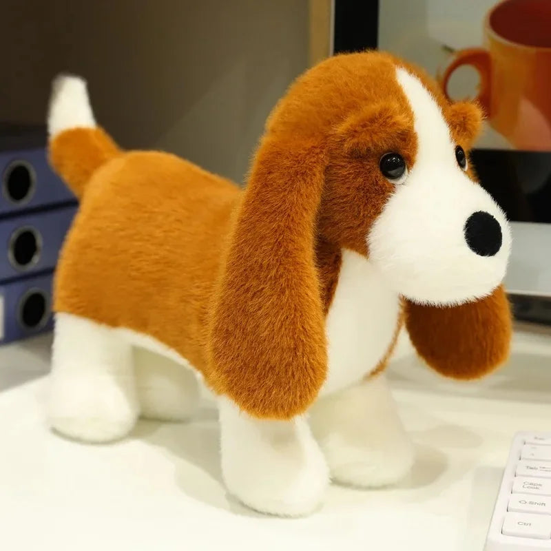 Cute Dachshund Dog Plush Toy Children'S Sleep Companion Comfort Doll Fabric Doll Gift PP Cotton Filling Simulation Plush Toys