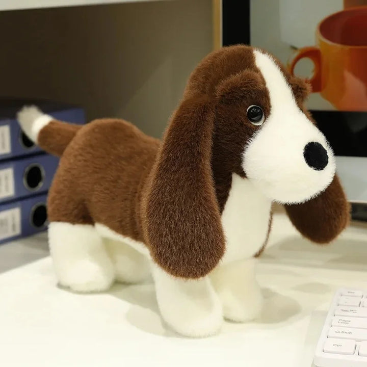 Cute Dachshund Dog Plush Toy Children'S Sleep Companion Comfort Doll Fabric Doll Gift PP Cotton Filling Simulation Plush Toys