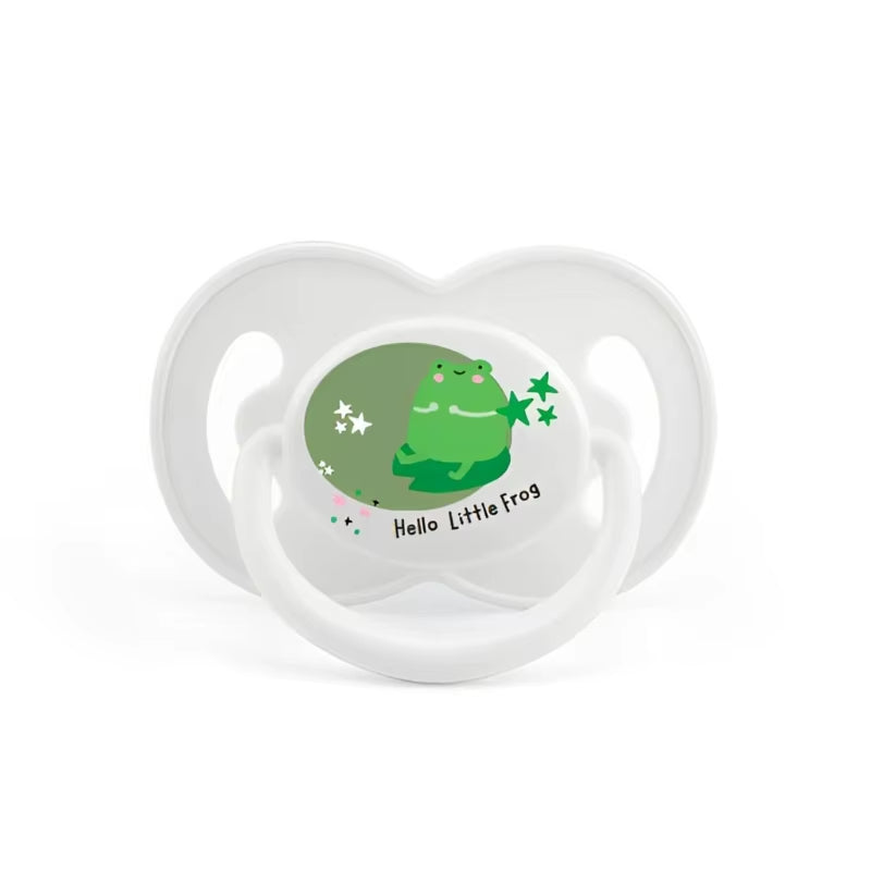 Safe Adult Pacifier Large Calibers Soft Silicone Pacifiers Soothes Your Mind Relax with Dummy Nipple for Stress Relief
