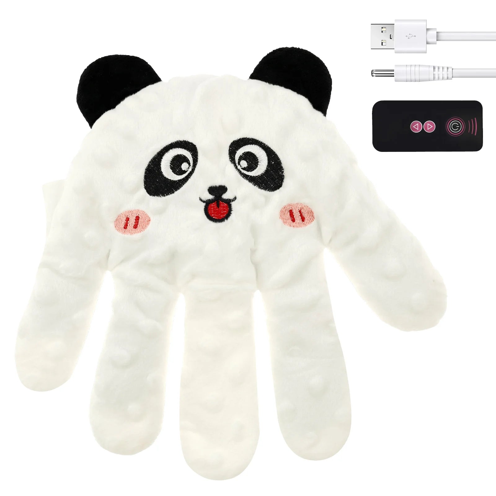Cartoon Baby Soothing Palm Low Noise Automatic Palm Patting Baby Soothing Hand Pillow 3 Adjustable Modes Sleeping Aid Palm Toys