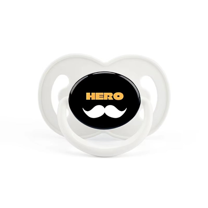 Safe Adult Pacifier Large Calibers Soft Silicone Pacifiers Soothes Your Mind Relax with Dummy Nipple for Stress Relief