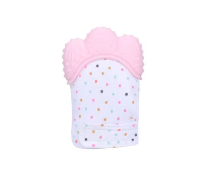 Cartoon Printed Children'S Gloves Baby Teether Gloves for Babies Teethers anti Eating Hand Teething Chewing Toy Baby Mittens