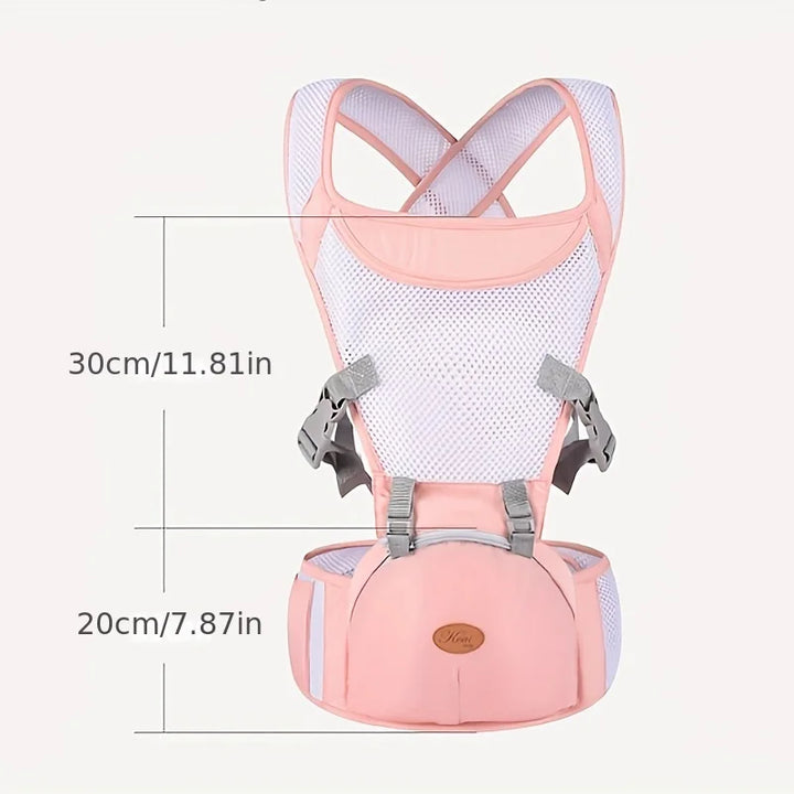 Polyester Cotton Waist Stool, Baby Carrier, Breathable Baby Hug, Support, Sitting Stool, Dual-Use, Outdoor Baby Carrying Tool