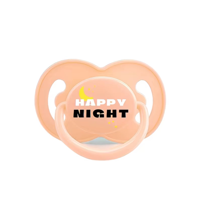 Safe Adult Pacifier Large Calibers Soft Silicone Pacifiers Soothes Your Mind Relax with Dummy Nipple for Stress Relief