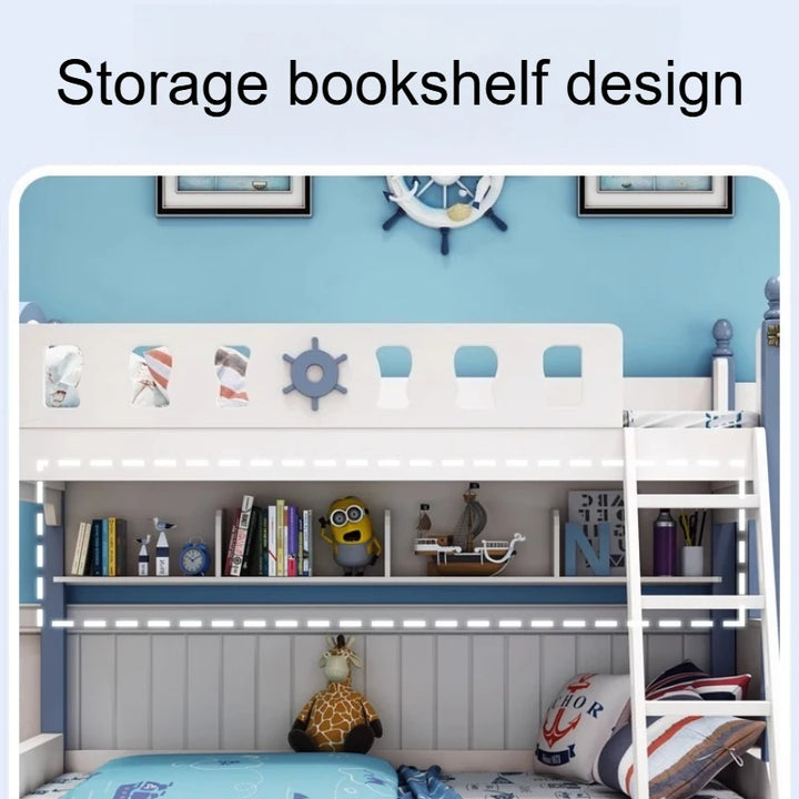 Bunk Bed Childrens Toddler Baby Crib Bassinet Montessori Trundle Princess Monster Wooden Hut Mezzanine Cradle Cot Letto Bambini