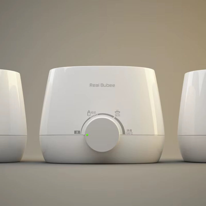Baby Bottles Milk Warmer Food Heater Steam Sterilizer 5-Minute Fast Warming Precise Temperature Control Double Milk Warmer