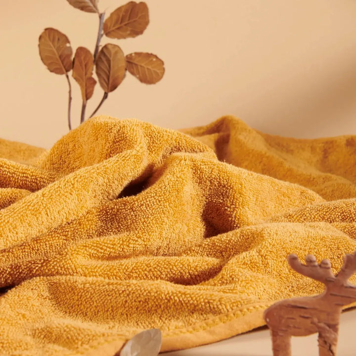Sunveno Baby Cotton Bath Towel Newborn Baby Comfortable Skin-Friendly Absorbent Bathrobe 90X90Cm