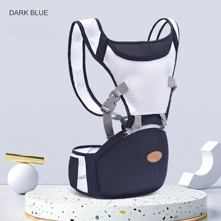 Polyester Cotton Waist Stool, Baby Carrier, Breathable Baby Hug, Support, Sitting Stool, Dual-Use, Outdoor Baby Carrying Tool