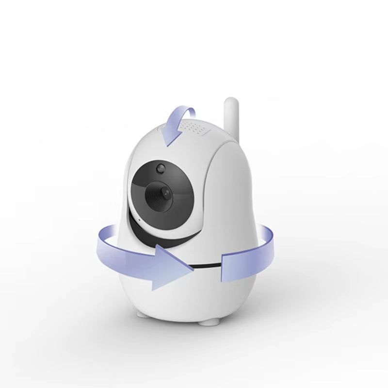 Separate Camera for SM50 Video Baby Monitor 4X Zoom PTZ Control Temperature Sensor IR Night Vision Baby Monitoring Accessories
