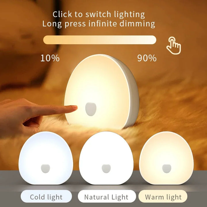 LED Night Light with White Noise Machine - Multiple Colors, Stepless Dimming with Timer Sleep Device with Natural Soothing Sound