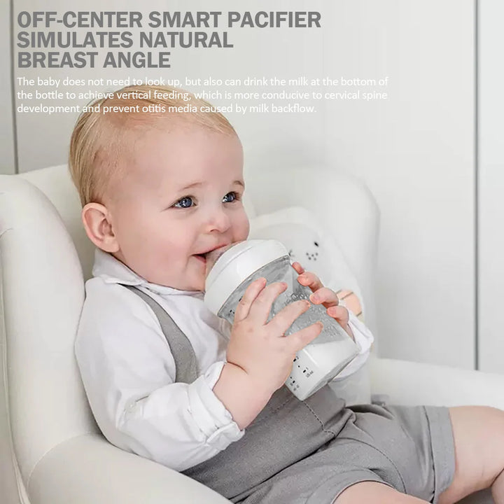 0-3 Years Old Newborn Baby Anti-Fall and Anti-Colic PP Milk Bottle, 150Ml-240Ml Children'S Bottle, Three Colors Optional Bottle