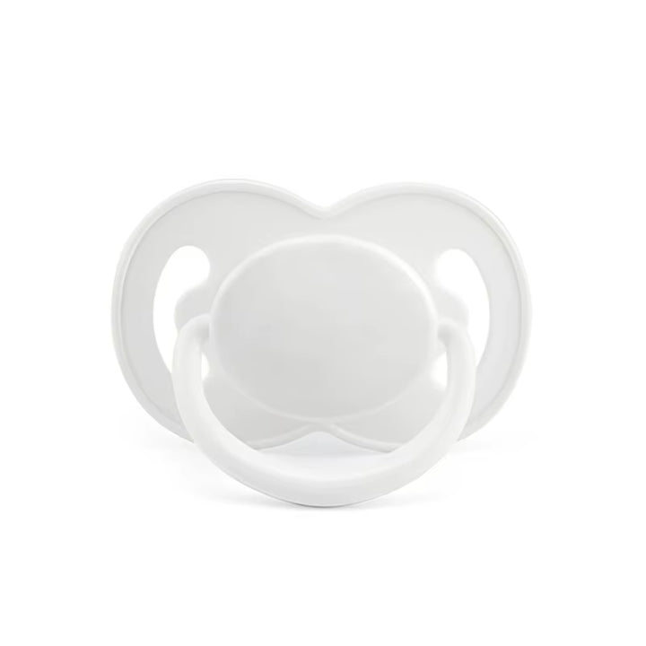 Safe Adult Pacifier Large Calibers Soft Silicone Pacifiers Soothes Your Mind Relax with Dummy Nipple for Stress Relief