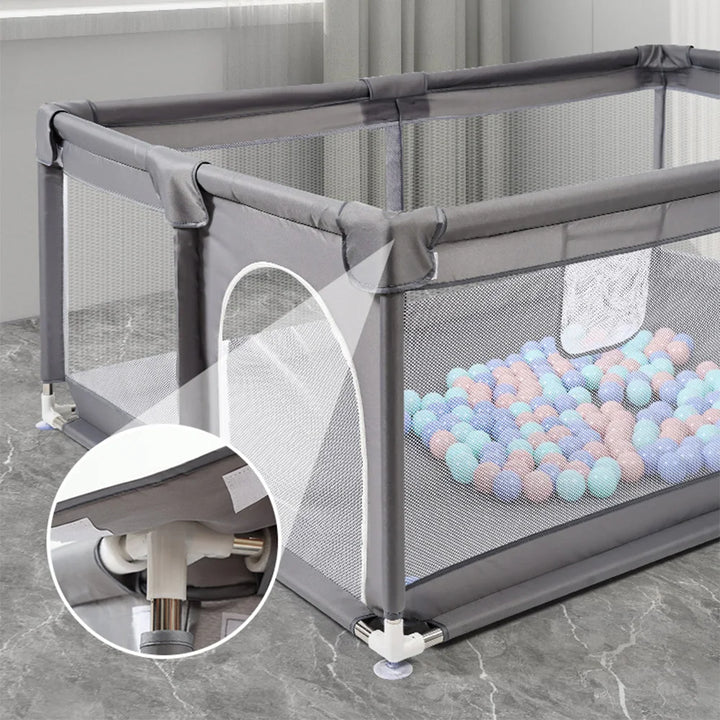 Huge Extra Large Baby Playpen | 120X120X60Cm Portable & Foldable Infant Play Yard