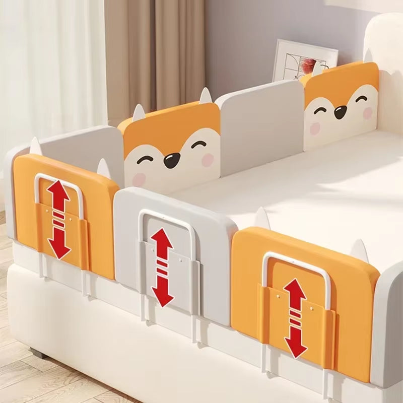Carton Crib Bumper Protector Baby Bed Fence Barrier-Guard Bed Rail Playpen New Design Adjustable Cushion Pads Safety Rails Kids
