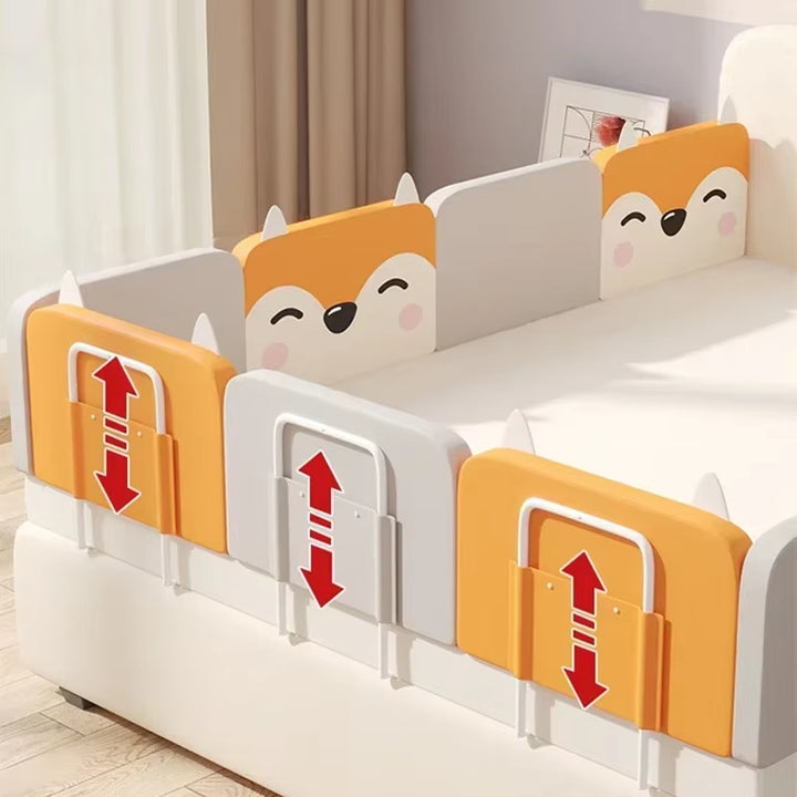 Carton Crib Bumper Protector Baby Bed Fence Barrier-Guard Bed Rail Playpen New Design Adjustable Cushion Pads Safety Rails Kids