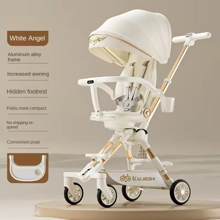 Lightweight Baby Stroller for Newborn,Baby Pram Suitable for 0-36 Month Baby,Good Quality and 1 Year Warranty