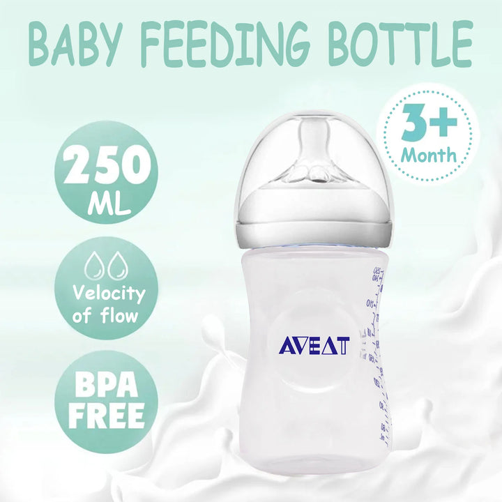 1Pc 150/250 Ml Baby Petal-Shaped Pacifier Feeding Bottle, 5.5 Cm Caliber, PP Bottle, Drop Resistant,Gift