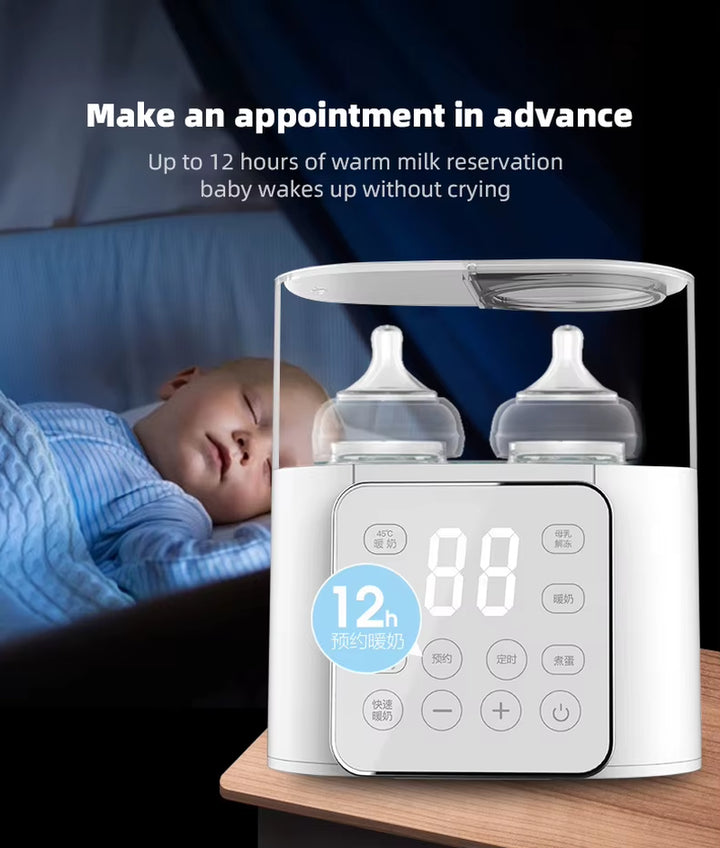 Baby Bottle Warmer Multi Function Fast Baby Accessories Food Heater Milk Warmer Steriliser with Accurate Temperature Control