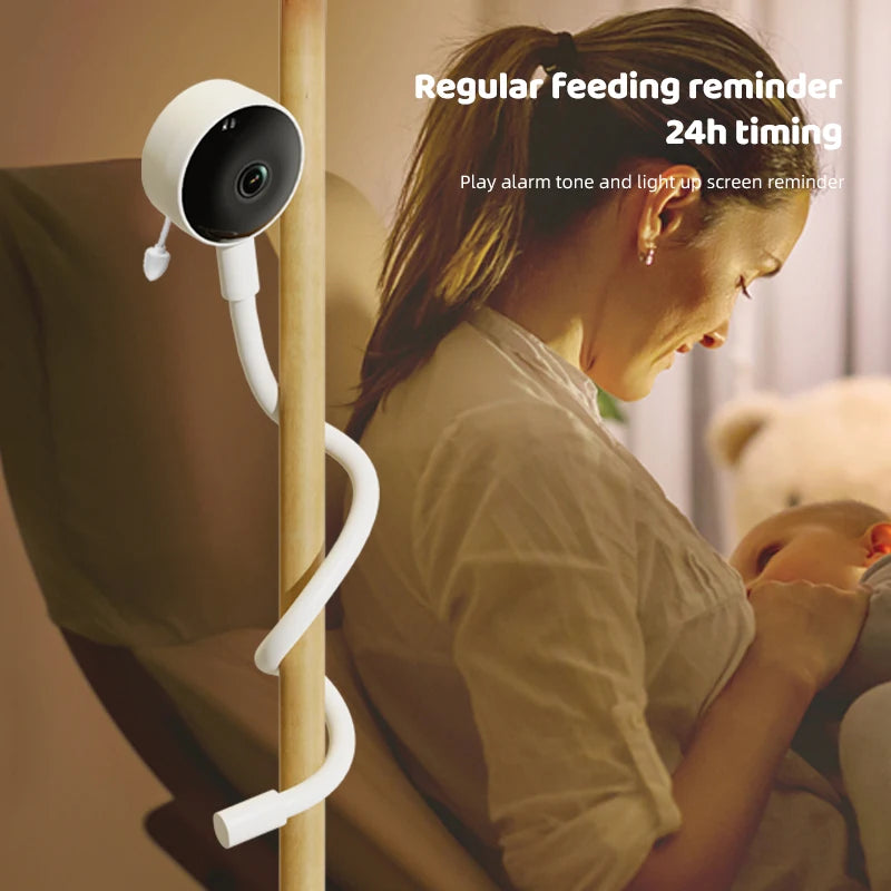 Baby Monitor Graffiti Appwifi Infrared Night Vision Security Remote Control Sound Temperature Detection Baby Smart Home Camera