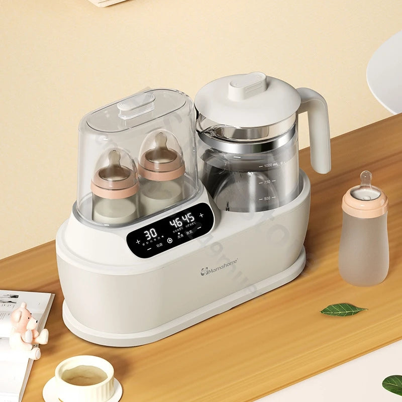 Multi-Function Thermostatic Milk Regulator / Double Bottle Warmer Milk Warmer / with Steam Sterilisation Bottle Steriliser