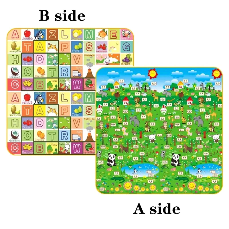 New 1Cm/0.5Cm Environmentally Friendly Thick Baby Crawling Play Mats Folding Mat Carpet Play Mat for Children'S Safety Rug Gifts