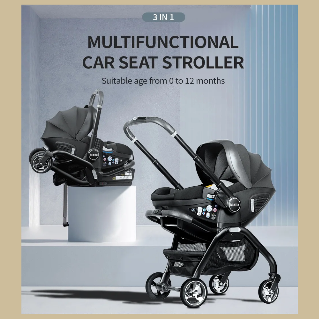 3‑in‑1 Baby Stroller