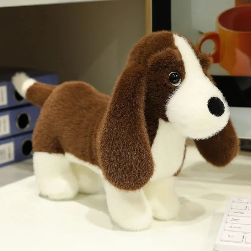 Cute Dachshund Dog Plush Toy Children'S Sleep Companion Comfort Doll Fabric Doll Gift PP Cotton Filling Simulation Plush Toys
