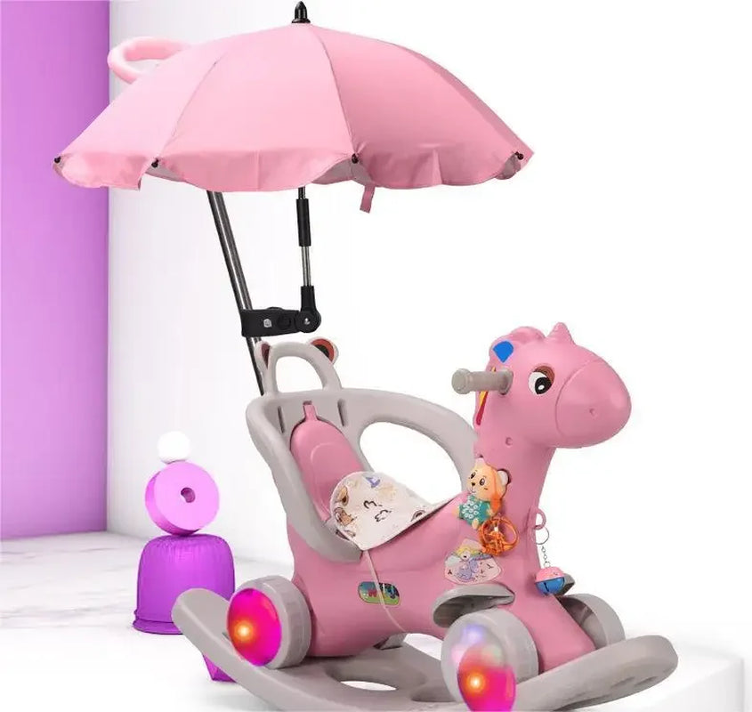 Baby Scooter Children Rocking Horse Rocking Horse Dual-Use Baby Chair Baby Toy Children Horse Ride on Toys