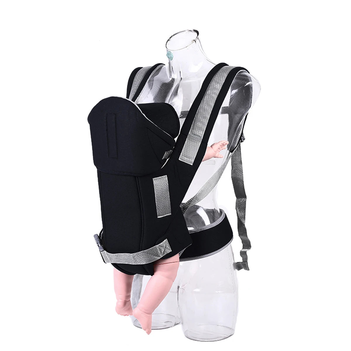 Enlarged and Thickened Backpack Baby Strap for Outdoor Travel Breathable in All Seasons Front Embrace and Back Children'S Strap