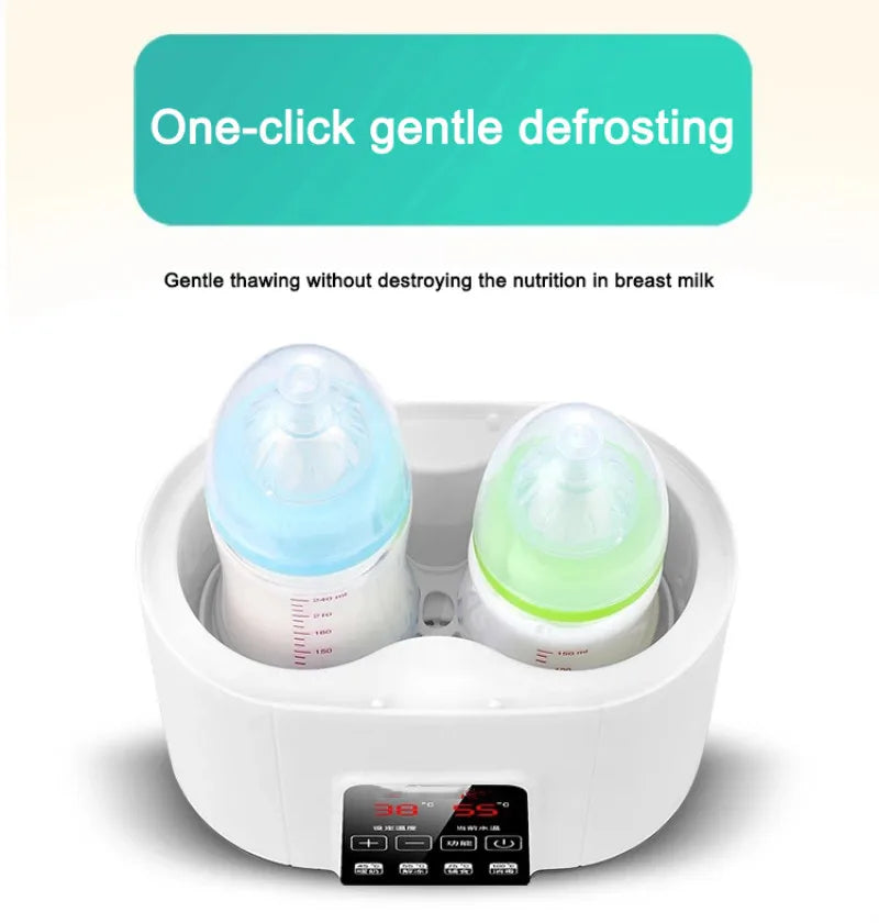 Multi-Function Baby Nursing Bottle Heater Sterilizer Fast Breast Milk Bottle Warmer with Accurate Temperature Control