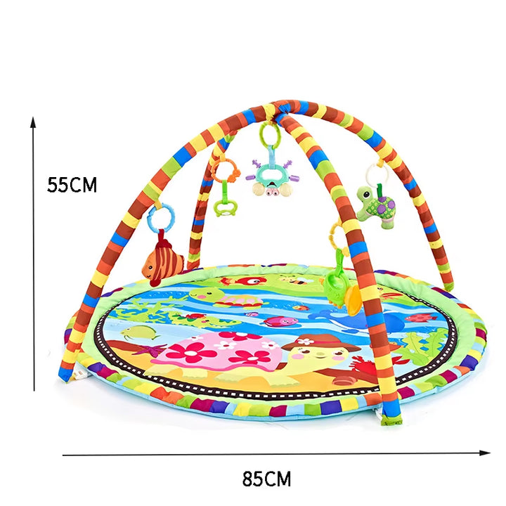 Multifunctional Fitness Frame for Children Educational Mat Crawling Blanket Infant Play Rug Kids Activity Mat Gym Baby Toys Gift