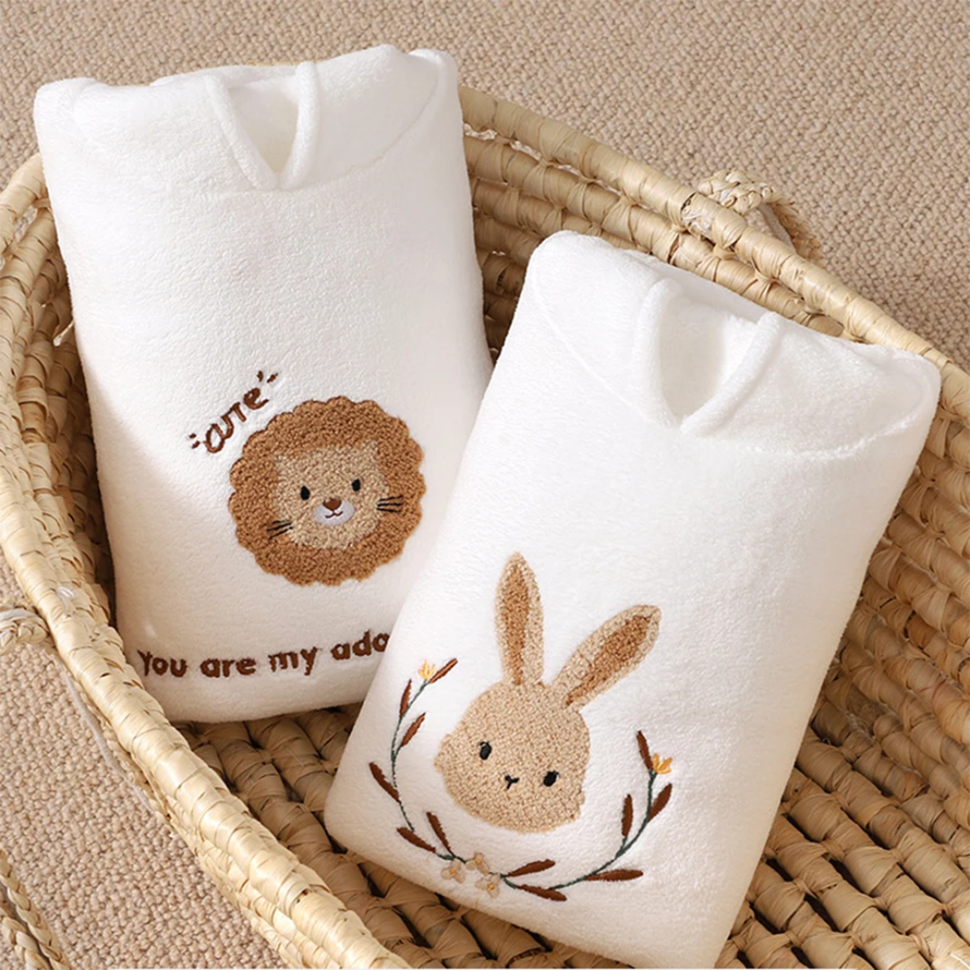 SnuggleFleece Hooded Bathrobe