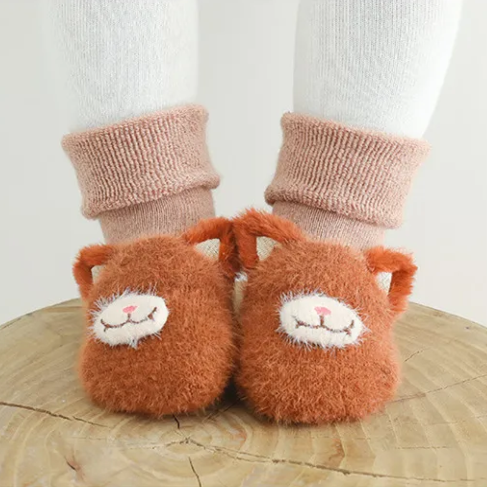Tiny-Toes Cozy Anti-Slip Baby Socks