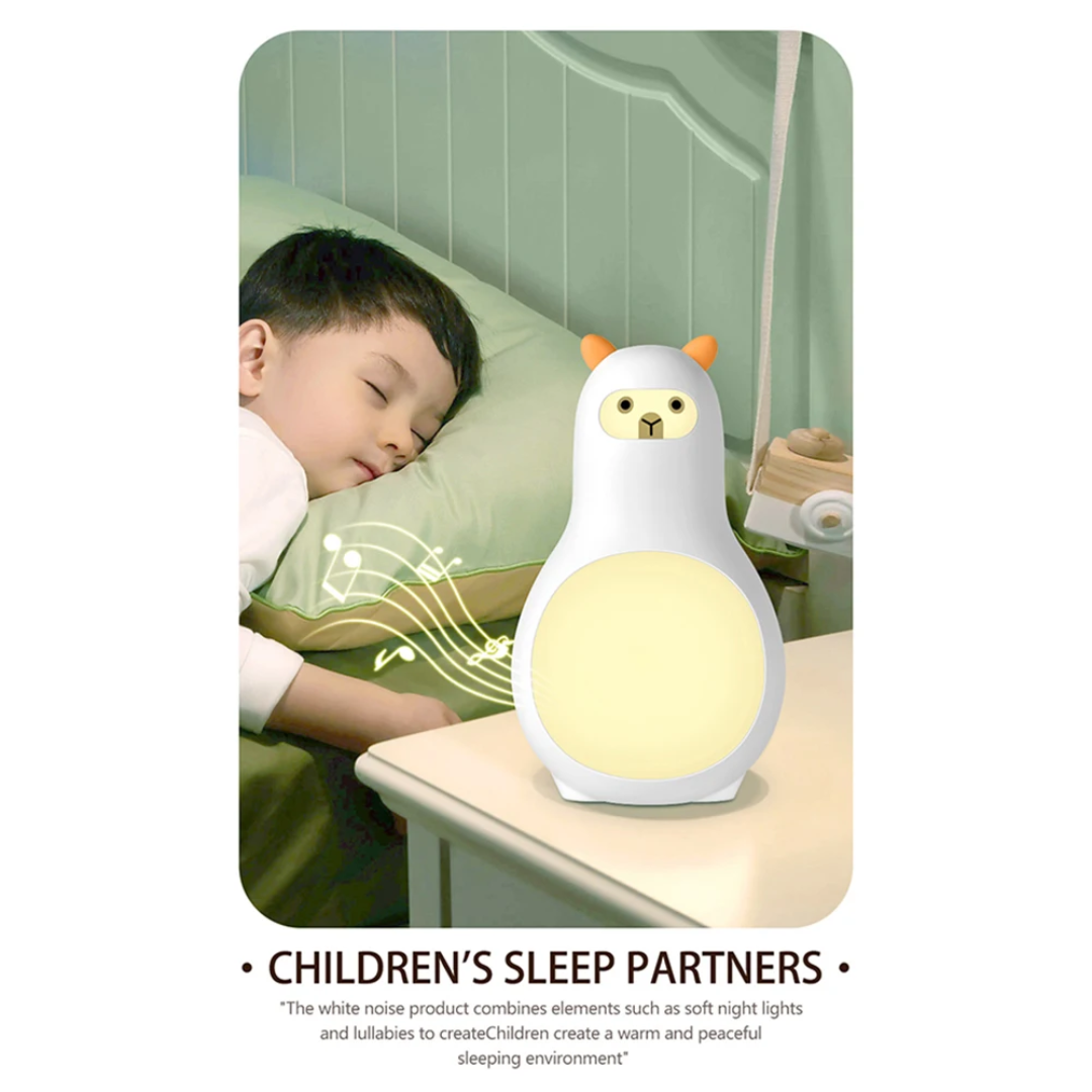 LED Portable Bear Shape Sleep Aid Speaker