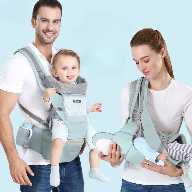Ergonomic Newborn Baby Carrier Waist Stool Backpack Shoulder Swaddle Sling Wrap Infant 0 to 36 Months Carrier Stool Baby Hipseat