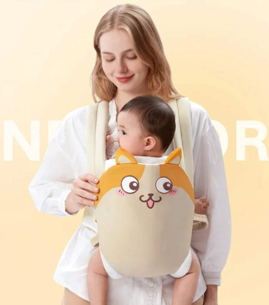 4 in 1 Multifunction Baby Carrier Front Facing Infant Sling Wrap Baby Kangaroo Bag Washable Lumbar Stool Baby Carrier Strap