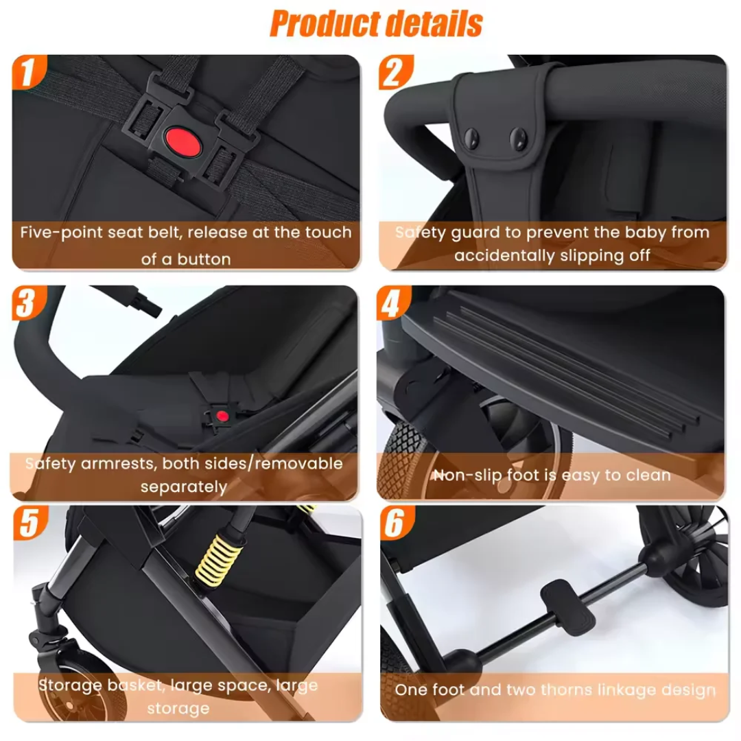 Feather Ride Lightweight Baby Stroller