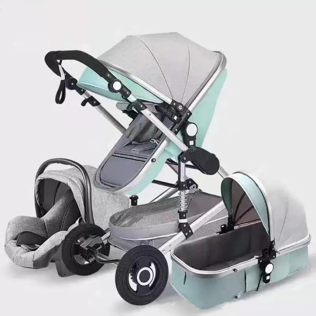 2025 Hot Selling Baby Stroller 3 in 1 Travel System , Lightweight Stroller Can Be Fold, High View Baby Stroller for You