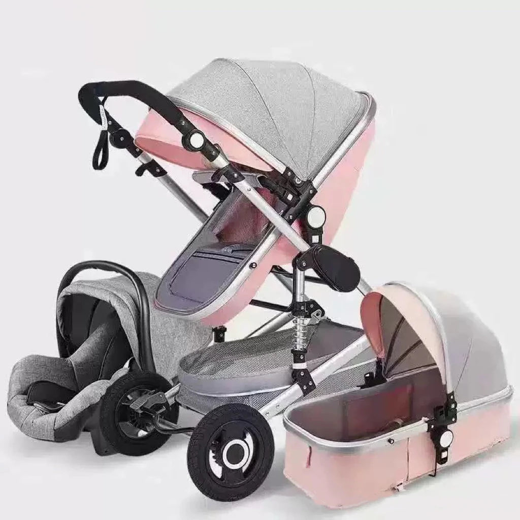 2025 Hot Selling Baby Stroller 3 in 1 Travel System , Lightweight Stroller Can Be Fold, High View Baby Stroller for You