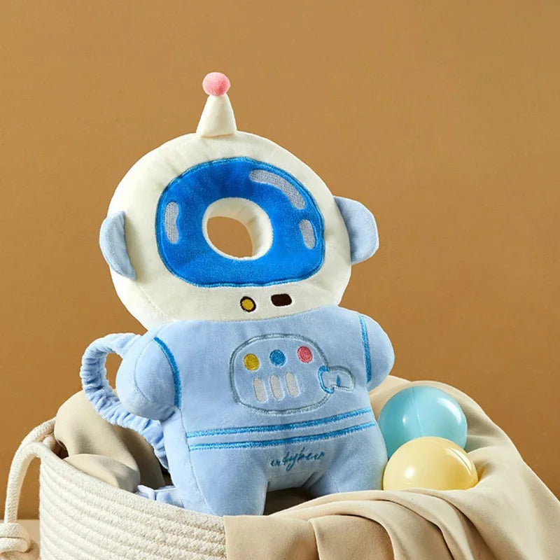 Cartoon Astronaut Baby Anti-Fall Pad Head Back Protector Pillow for Newborn Infant Toddler Safety Protection Cushion