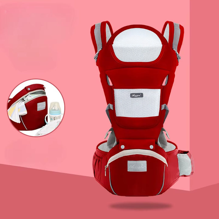 Ergonomic Newborn Baby Carrier Waist Stool Backpack Shoulder Swaddle Sling Wrap Infant 0 to 36 Months Carrier Stool Baby Hipseat