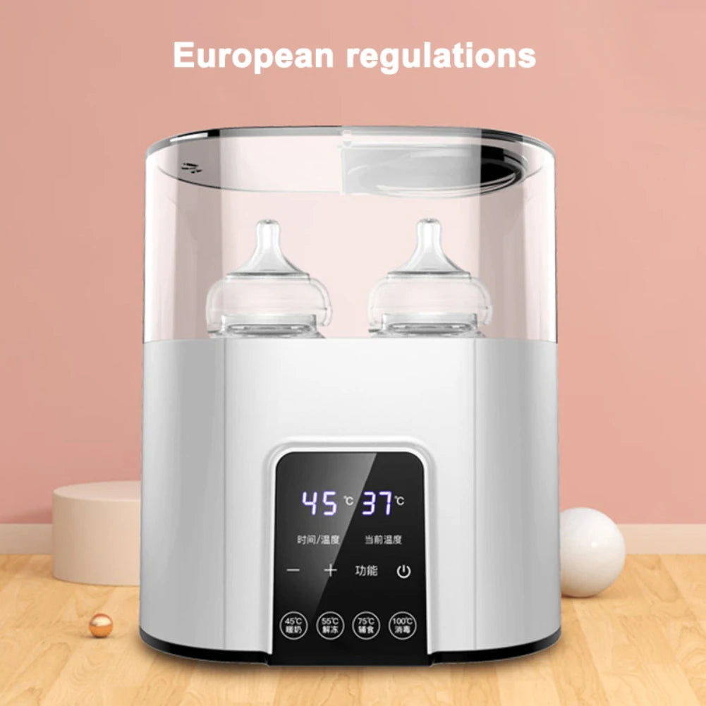 Multi-Function Baby Nursing Bottle Heater Sterilizer Fast Breast Milk Bottle Warmer with Accurate Temperature Control