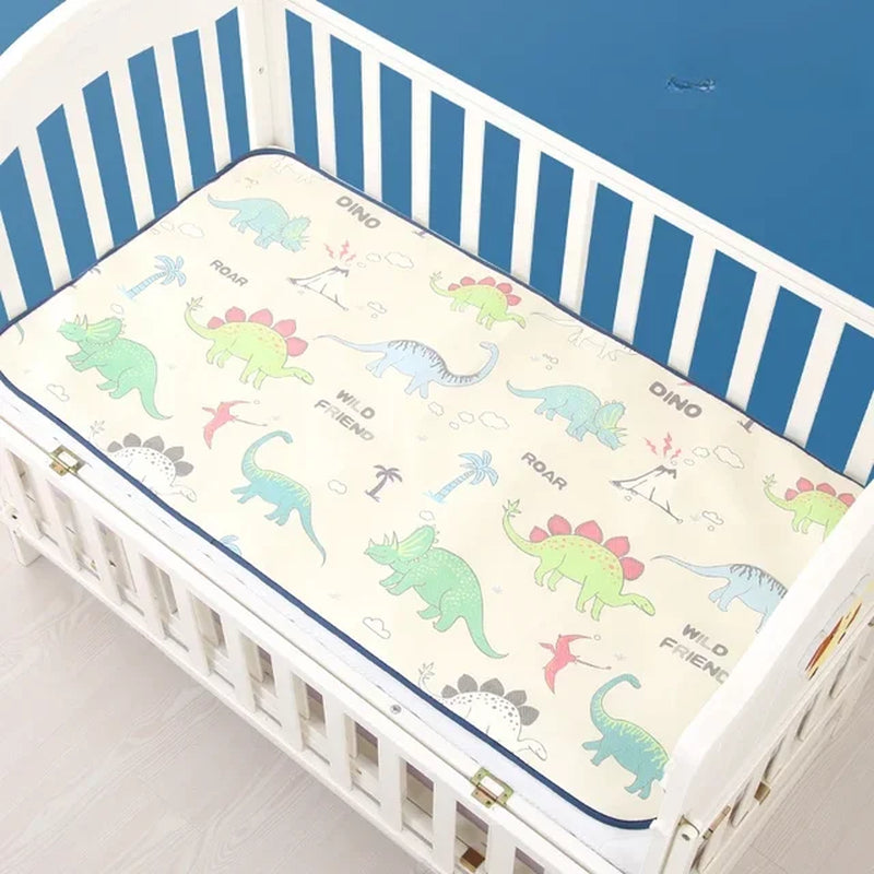 100X56Cm Baby Summer Bedding Cool Mat Portable Baby Cooling Set Bedding Baby Mattress Crib Bedding Set Baby Essentials Cribs