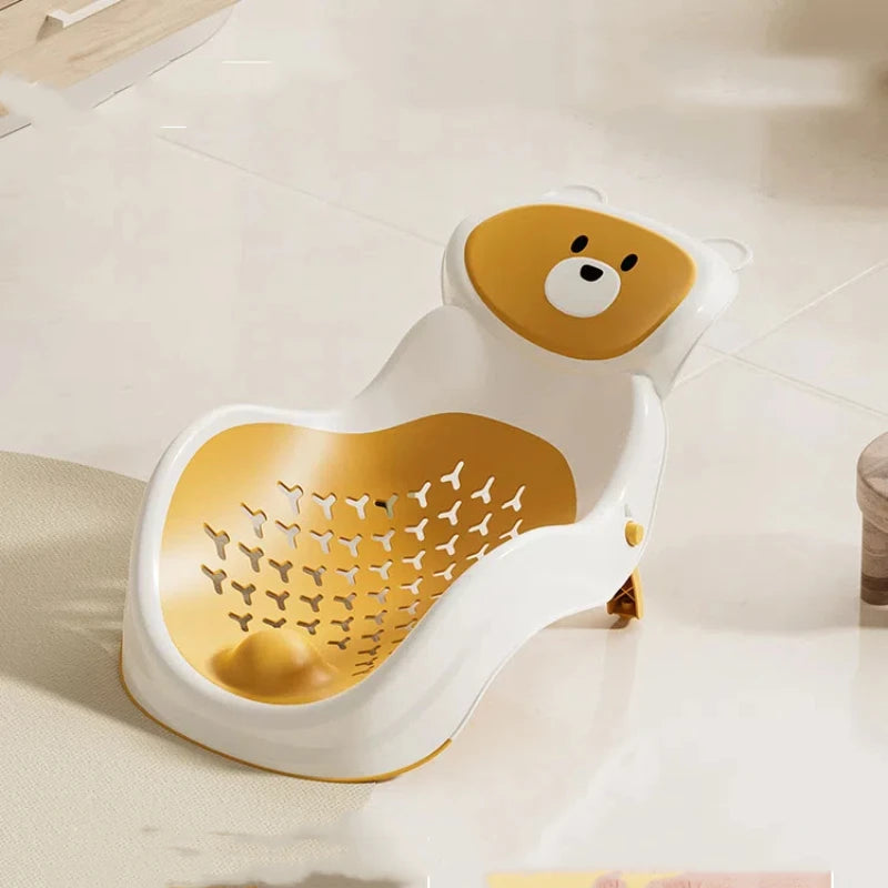 Baby Shower Bath Tub Pad Non-Slip Bathtub Mat Newborn Safety Security Bath Support Bath Net Holder Care Accessories