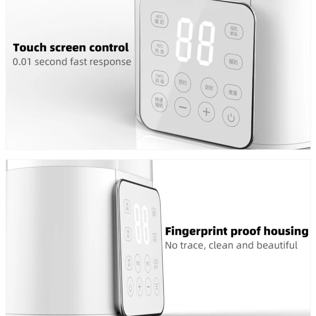 Baby Bottle Warmer Multi Function Fast Baby Accessories Food Heater Milk Warmer Steriliser with Accurate Temperature Control