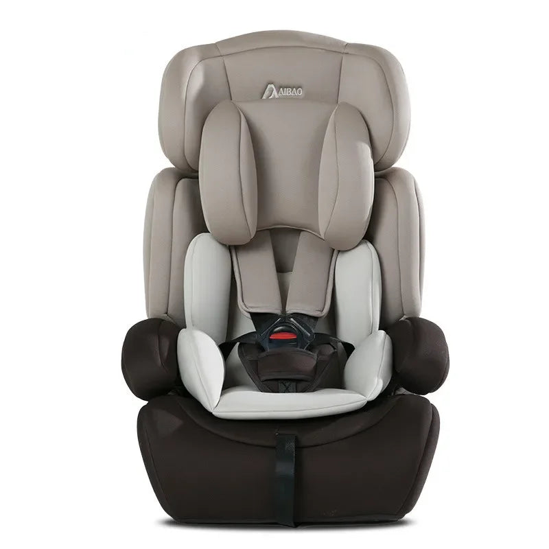 EG82 Factory Direct Baby Car Seat, Portable Child Safety Booster, Universal Seat for 9 Months to 12 Years, Adjustable