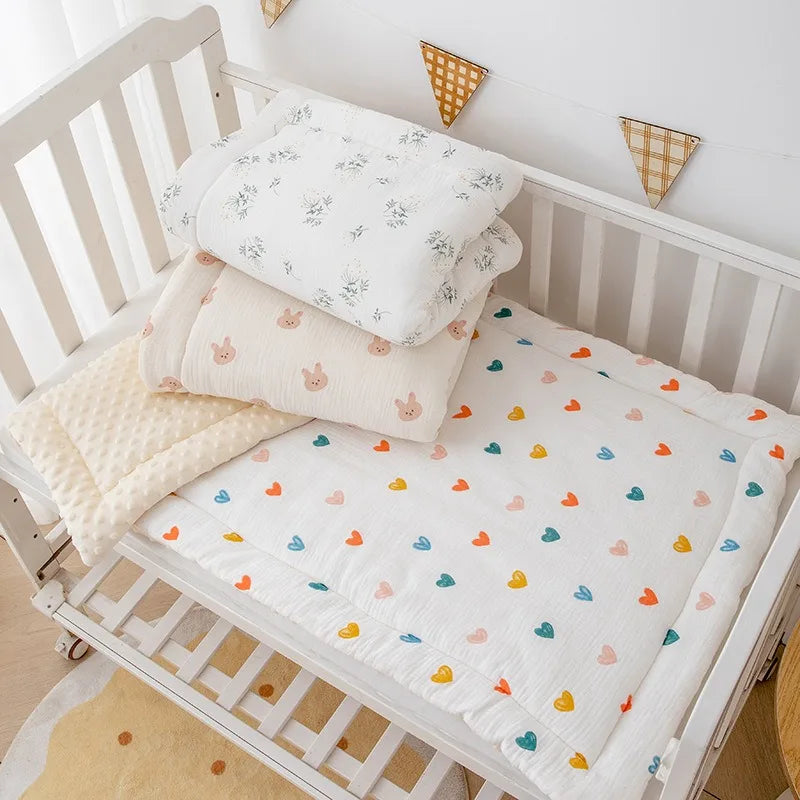 Mattress Kindergarten Mattress Class a Tatami Mattress Baby Cotton Newborn Crib Mattress Kindergarten Baby Small Quilt
