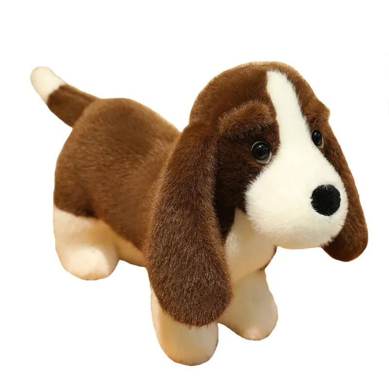 Cute Dachshund Dog Plush Toy Children'S Sleep Companion Comfort Doll Fabric Doll Gift PP Cotton Filling Simulation Plush Toys